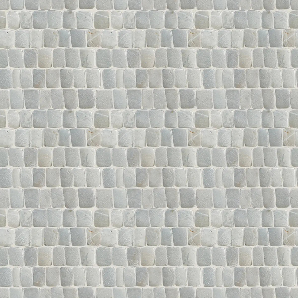 Canine Grey Pebble Mosaic Tile for Wall | 5 Tiles per case