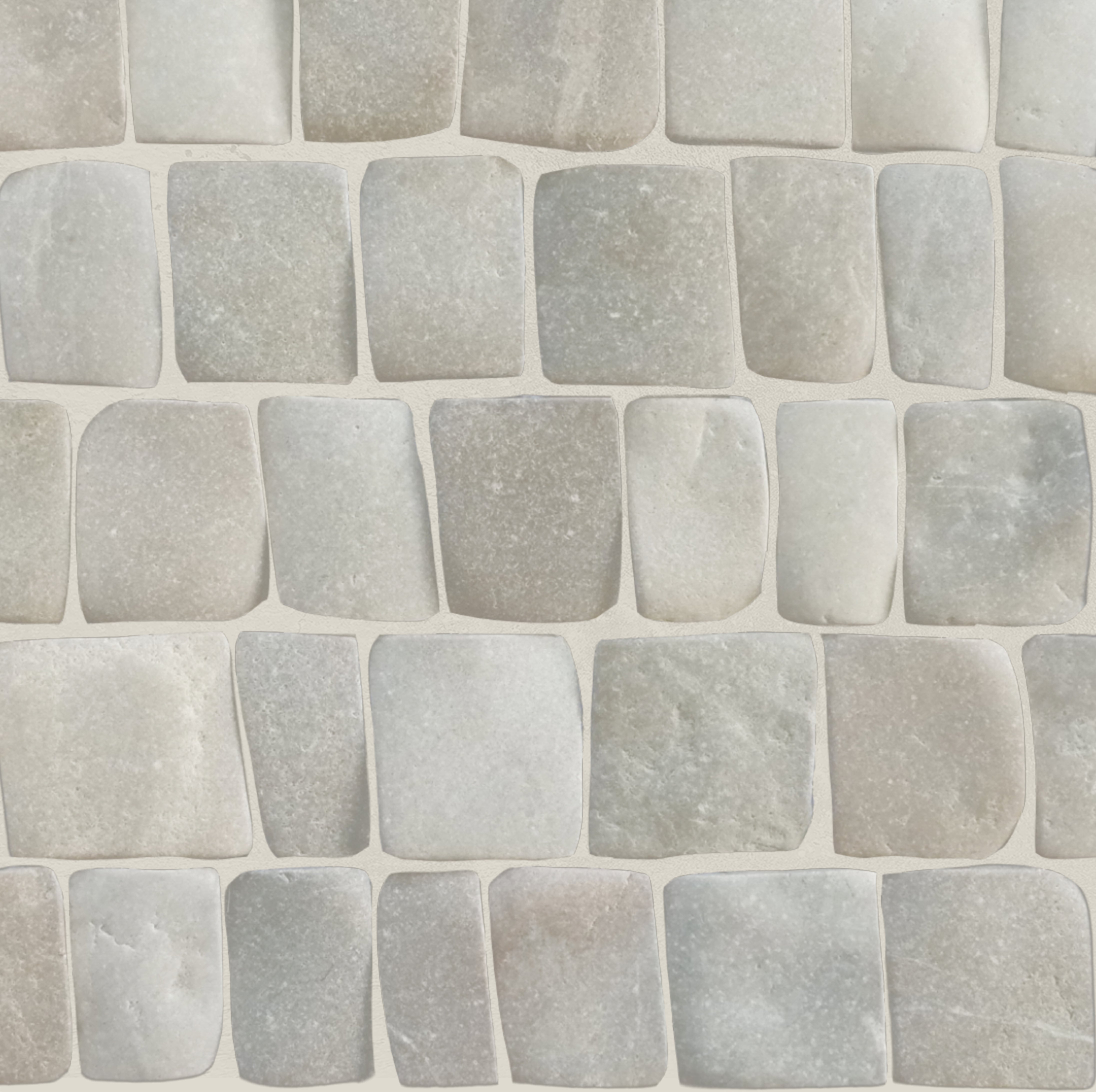Canine tan tile sample close up with grout