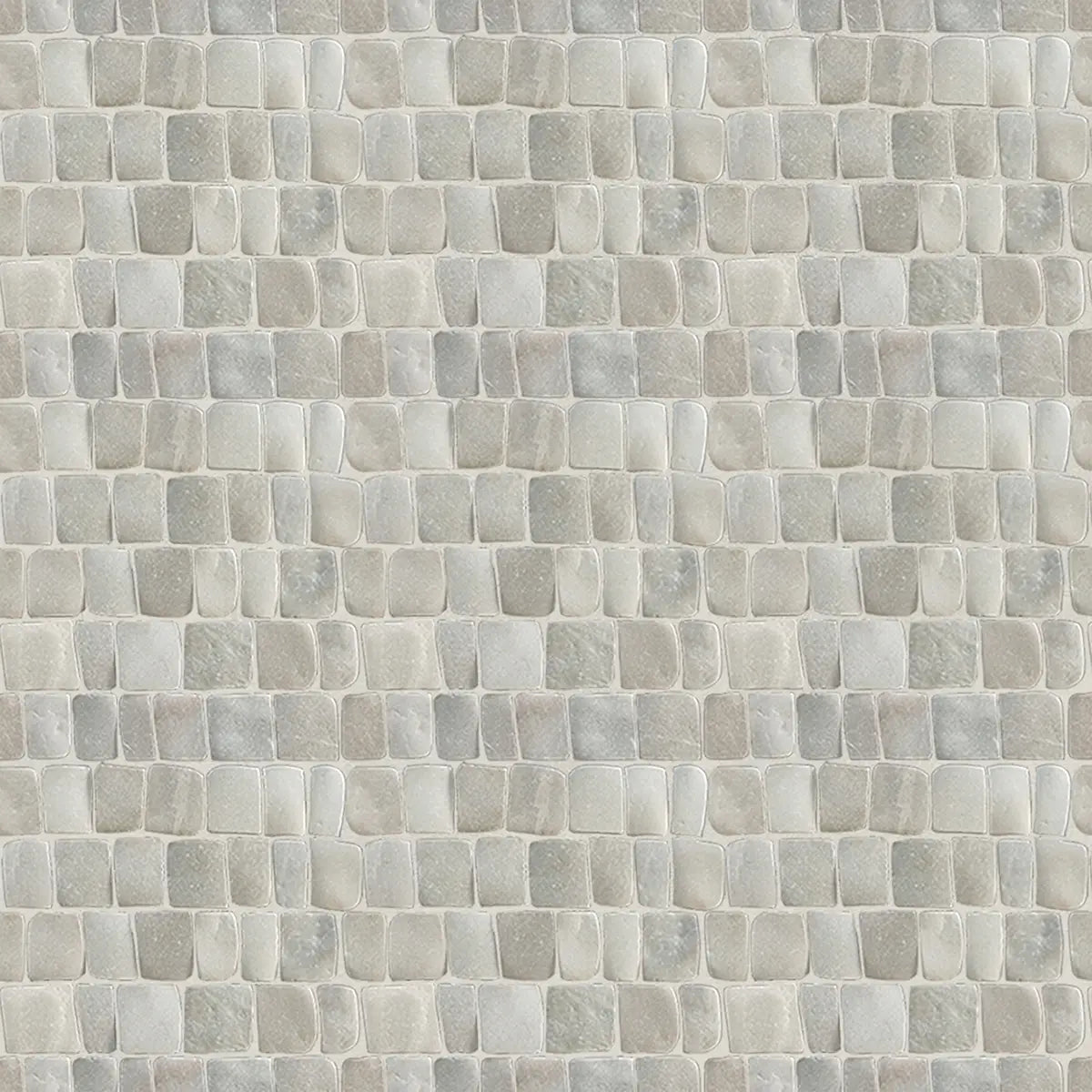 Canine Tan Pebble Mosaic Tile for Wall | 5 Tiles per case