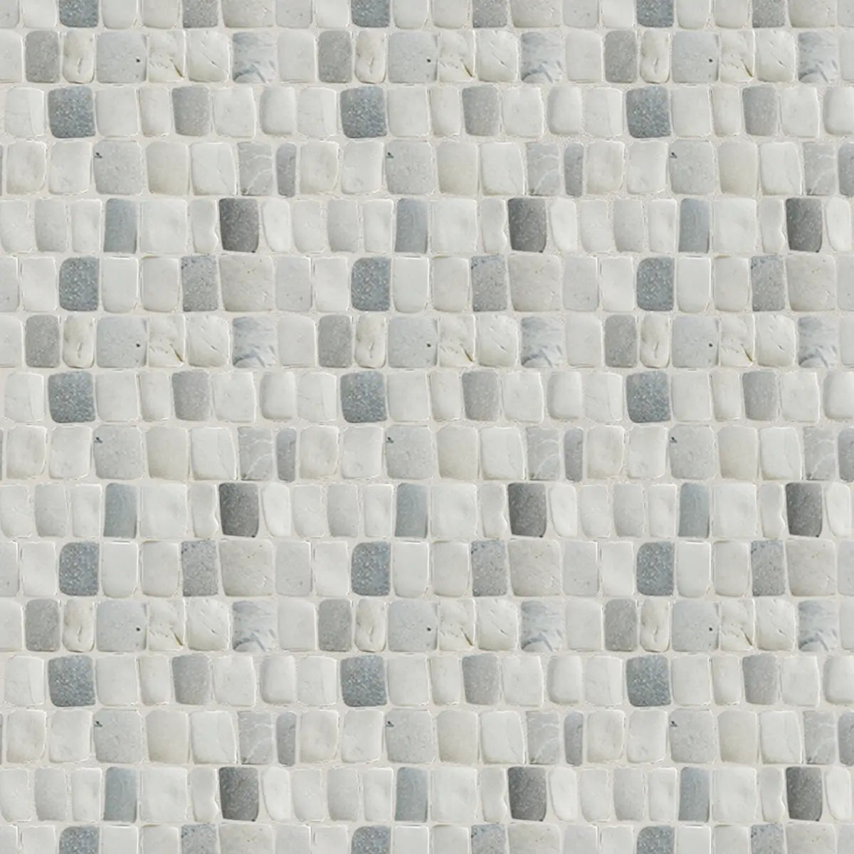 Canine Cloud Pebble Mosaic Tile for Wall | 5 Tiles per case