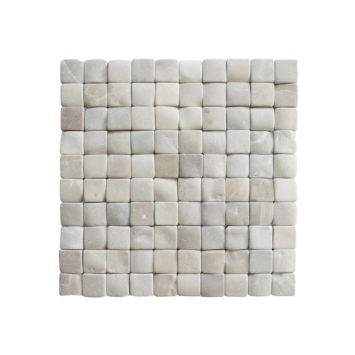 Molar 3 Tan Pebble Mosaic Tile for Wall | 5 Tiles per case