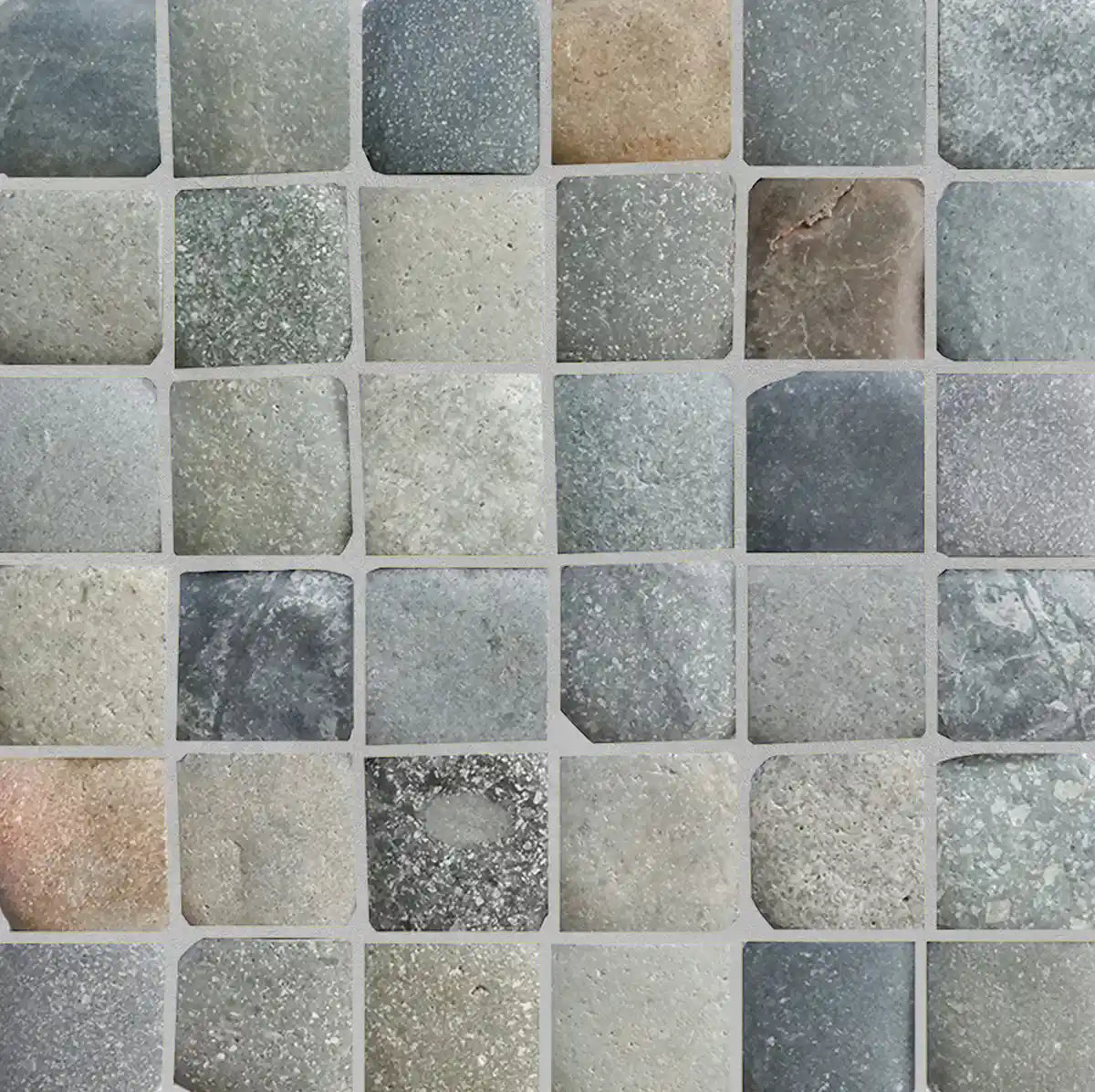 Molar 5 Mix Pebble Mosaic Tile for Wall | 5 Tiles per case