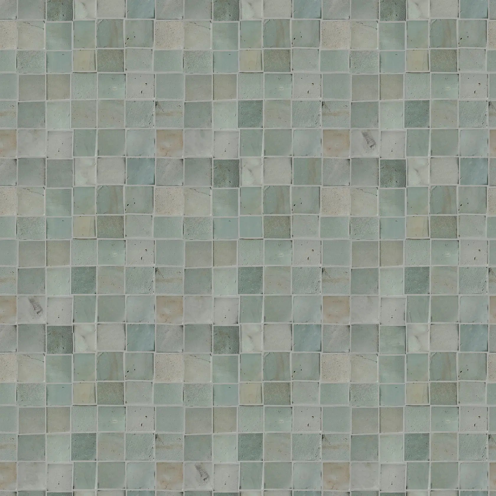 Molar 5 Green Pebble Mosaic Tile for Wall | 5 Tiles per case