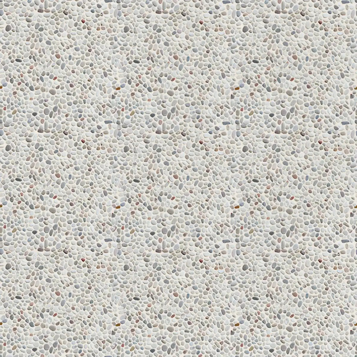 Colour Mini Pebble Natural Stone Mosaic Wall & Floor Tile | 11 Tiles per case