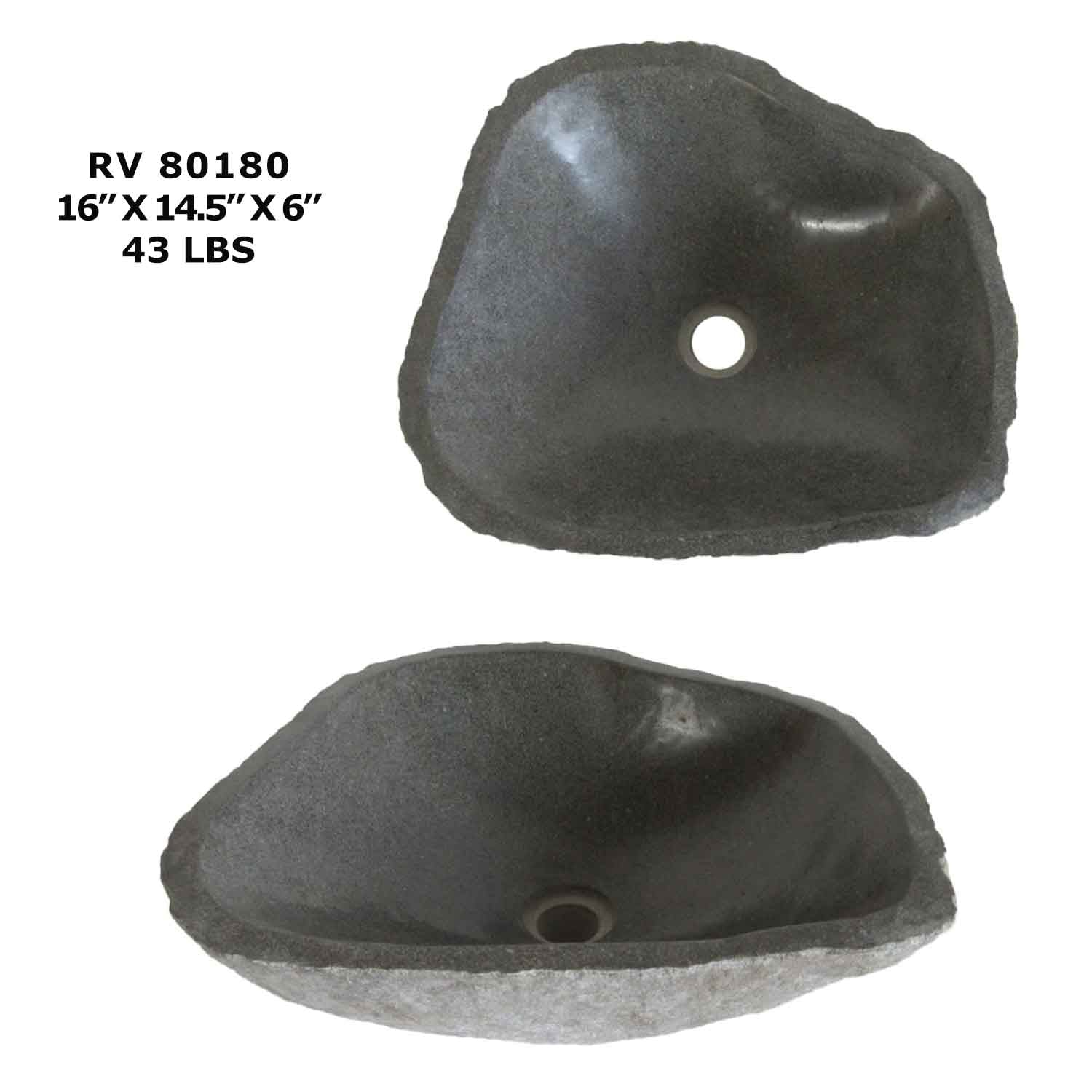 RV80180-Natural Stone Bathroom Sink Bowls - Kitchen Sink Basin