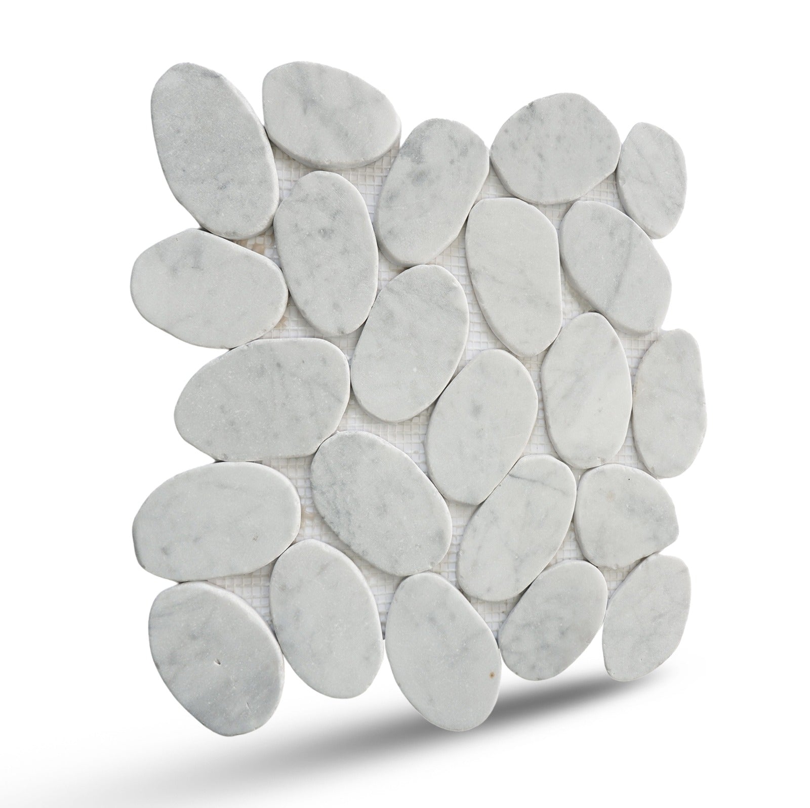 XL SLICE Carrara Mosaic Wall & Floor Tile | 5 Tiles per case