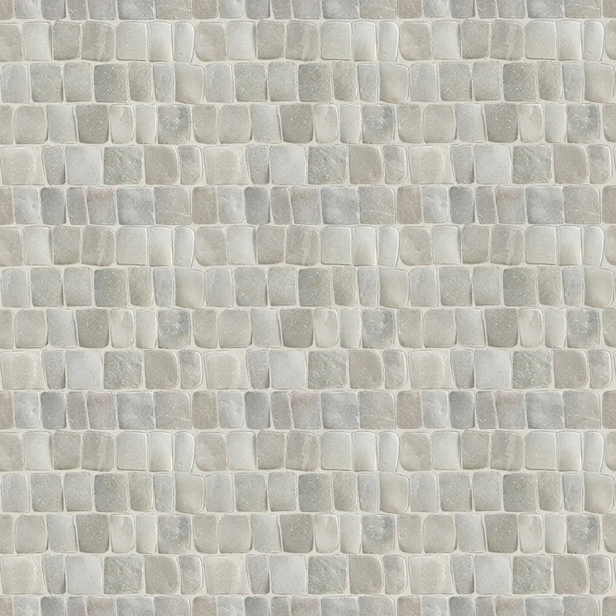 Canine Tan Pebble Mosaic Tile for Wall | 5 Tiles per case