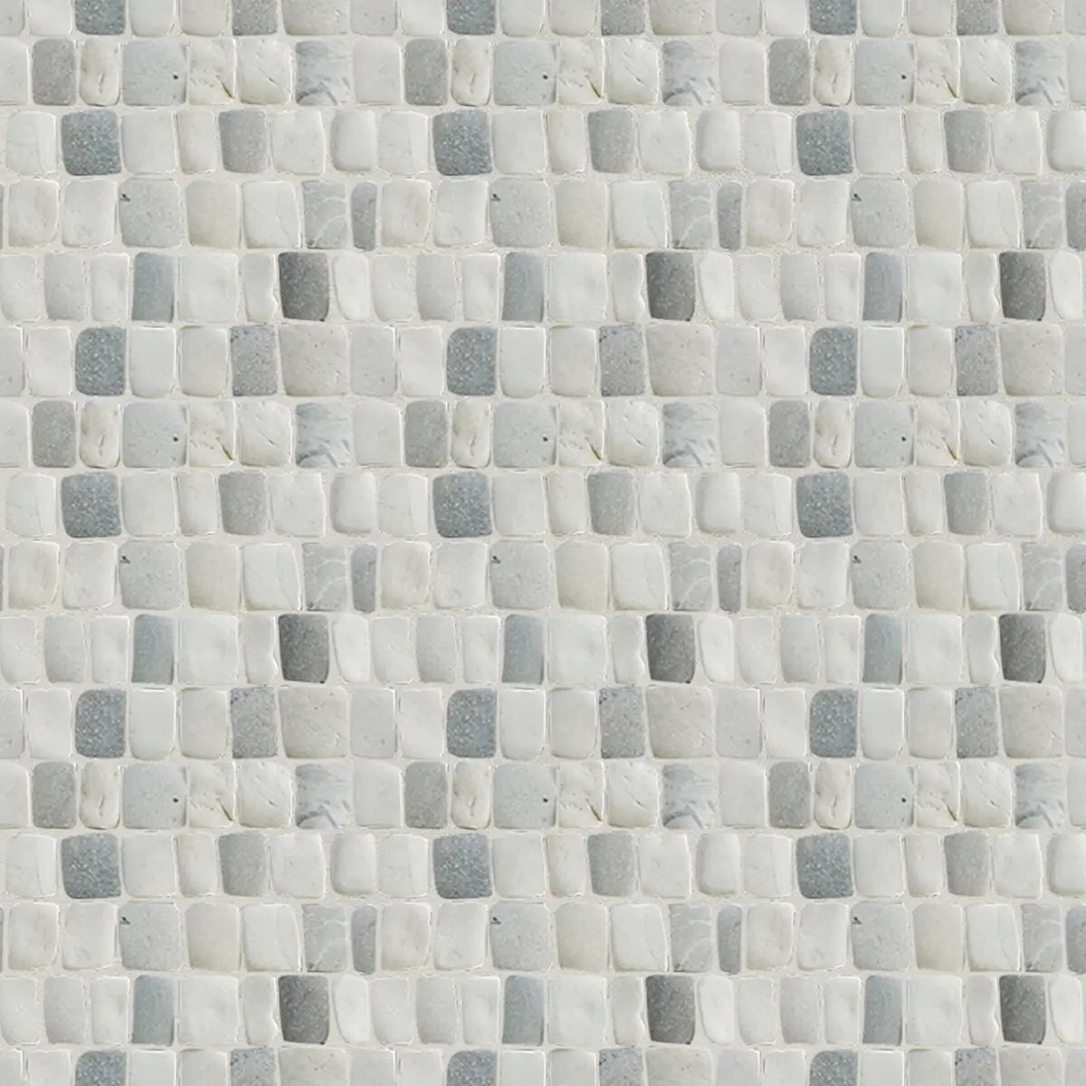 Canine Cloud Pebble Mosaic Tile for Wall | 5 Tiles per case