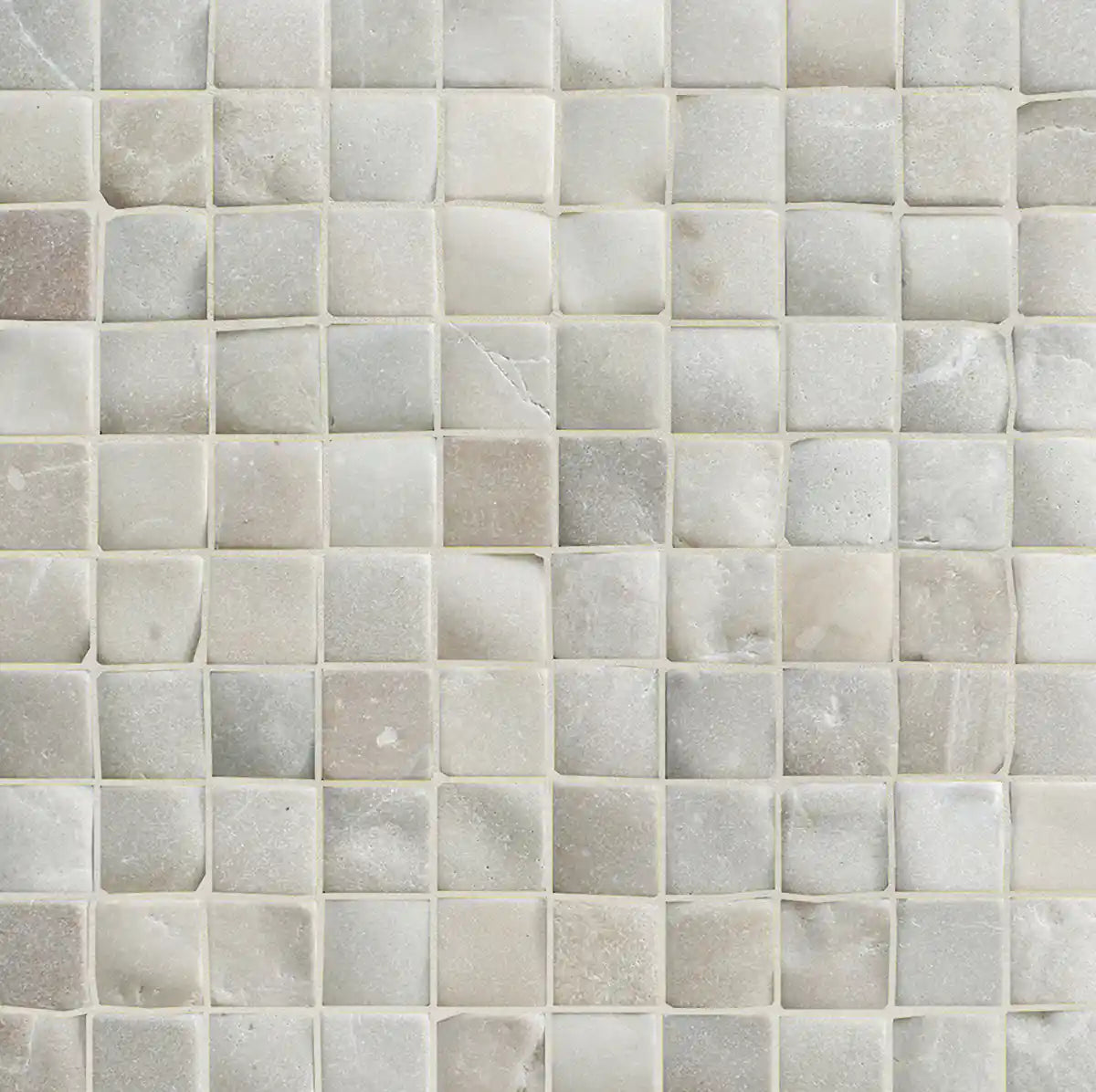 Tan Stone Mosaic Floor Tile, Molar 3 Natural Stone Mosaic Tile