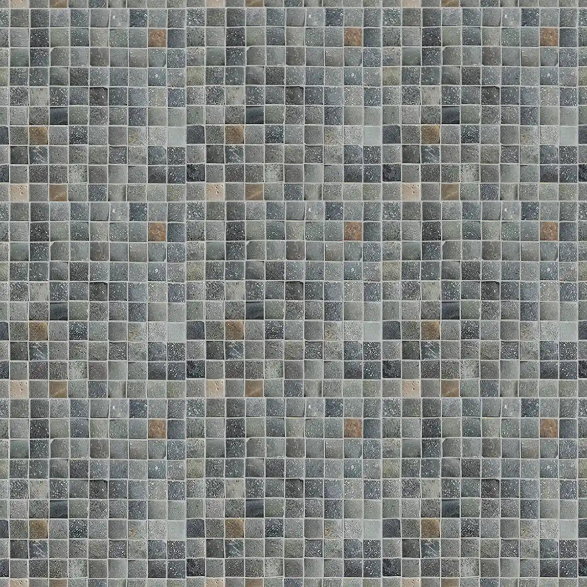 Molar 3 Mixed Pebble Mosaic Tile for Wall | 5 Tiles per case