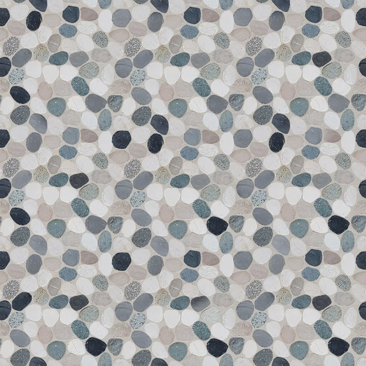 Ibiza Sliced Pebble Mosaic Wall & Floor Tile | 5 Tiles per case