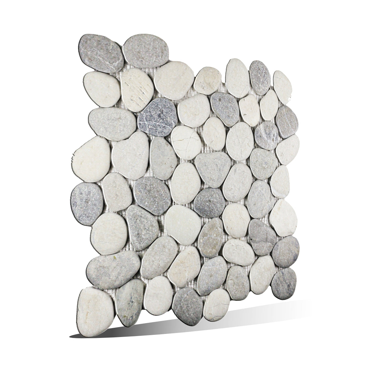 Pebble Stone Mosaic Tiles, Misty Pebble Mosaic Tile