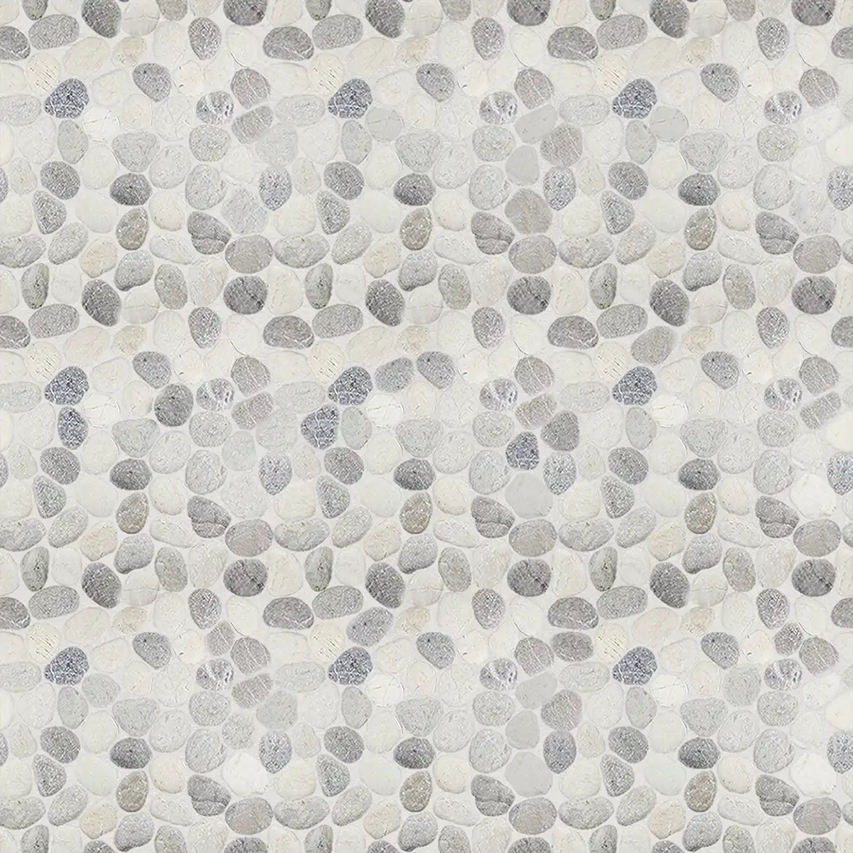 Misty Pebble Mosaic Tile For Wall and Floor | 5 Tiles per case