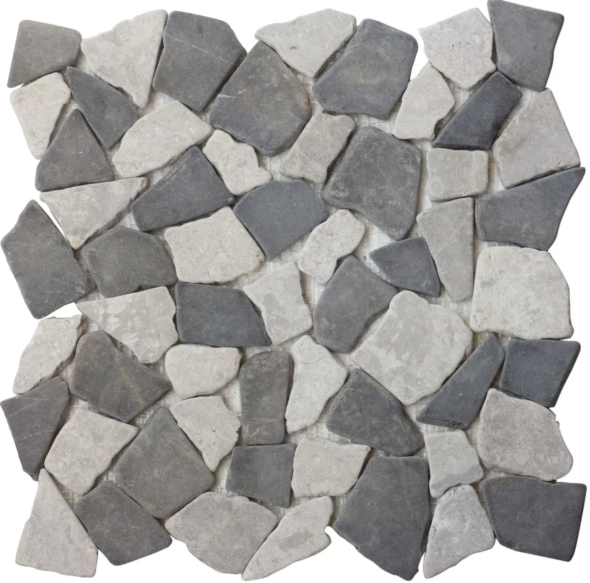Stone Grey tile sample without grout