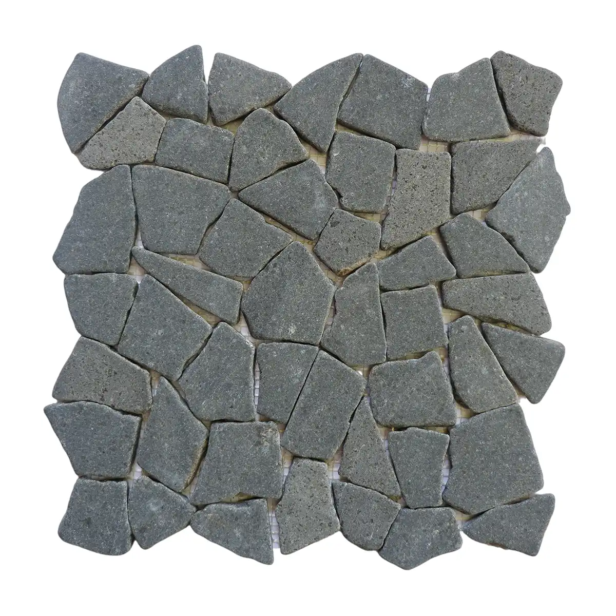 Lava Stone Mosaic Tile, Random Mosaic Wall Tile