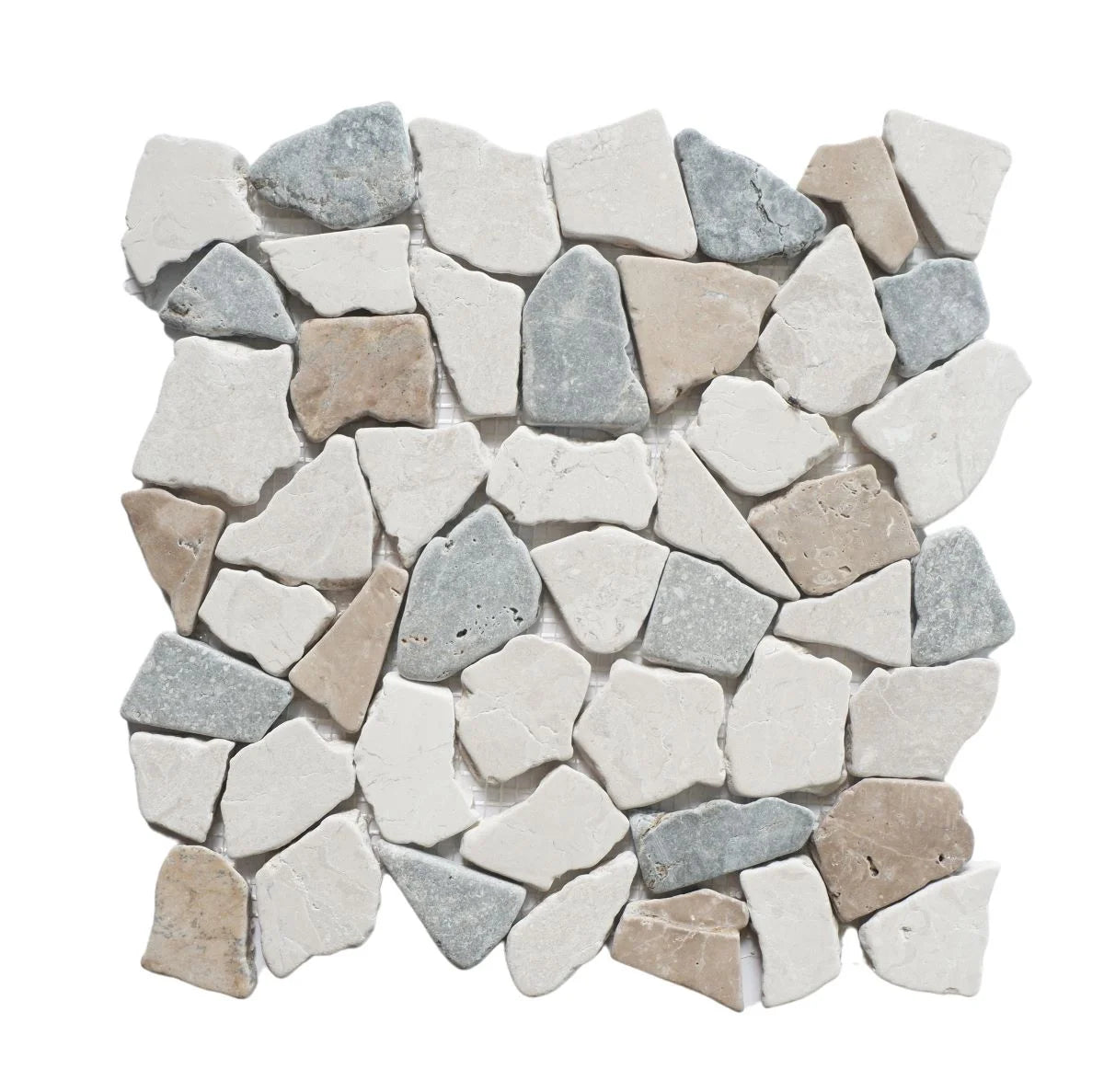 seasand random tile sample without grout