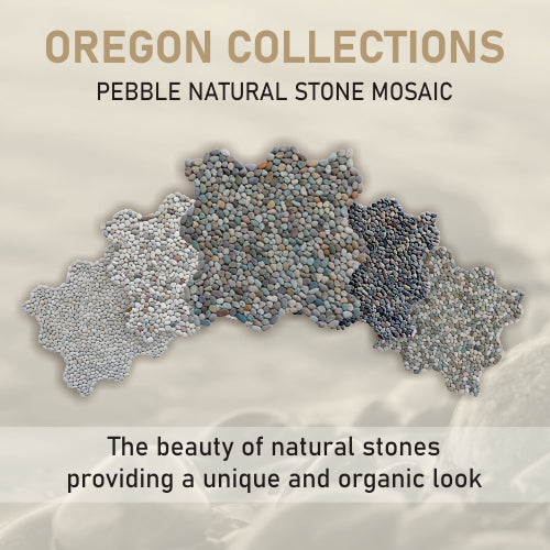 Green Pebble Tile, Mini Natural Stone Mosaic Wall & Floor Tile