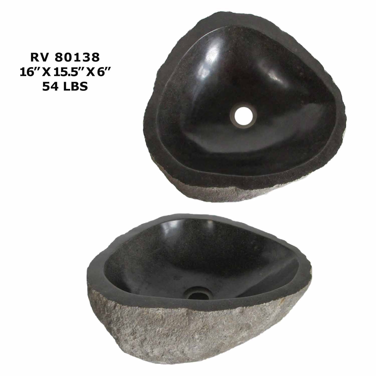 RV80138-Natural Stone Bathroom Sink Bowls - Kitchen Sink Basin