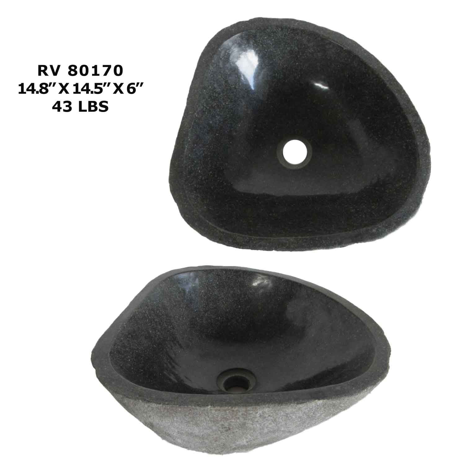 RV80170-Natural Stone Bathroom Sink Bowls - Kitchen Sink Basin