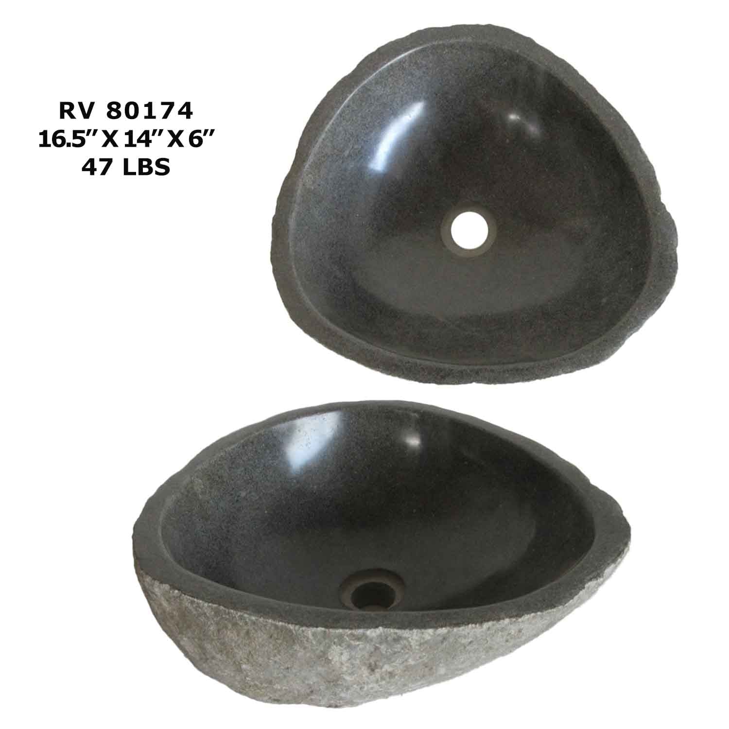 RV80174-Natural Stone Bathroom Sink Bowls - Kitchen Sink Basin