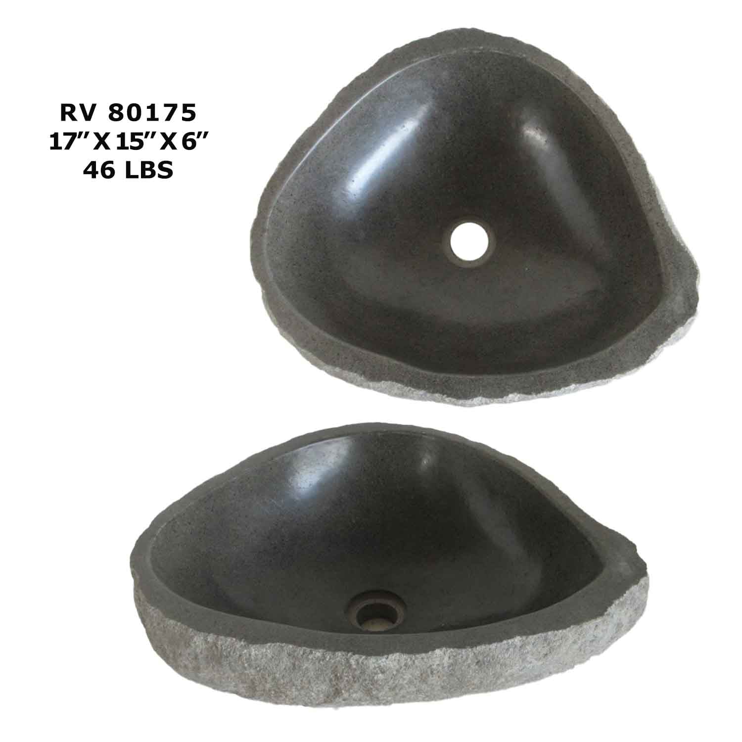 RV80175-Natural Stone Bathroom Sink Bowls - Kitchen Sink Basin