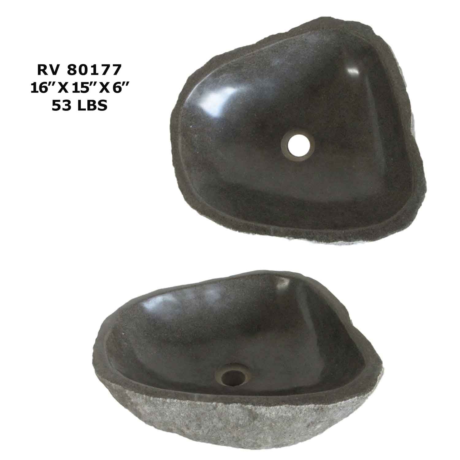 RV80177-Natural Stone Bathroom Sink Bowls - Kitchen Sink Basin