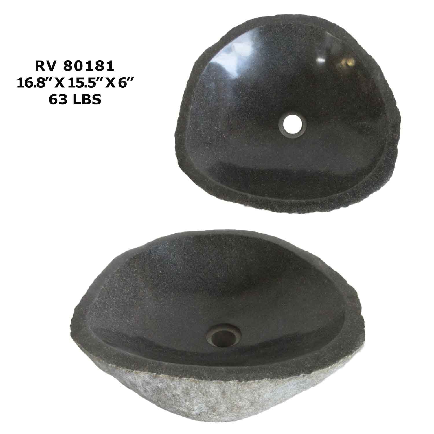 RV80181-Natural Stone Bathroom Sink Bowls - Kitchen Sink Basin