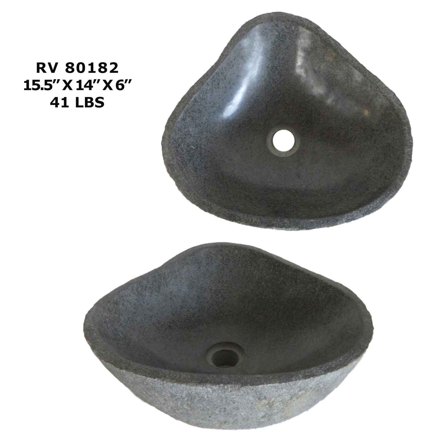 RV80182-Natural Stone Bathroom Sink Bowls - Kitchen Sink Basin