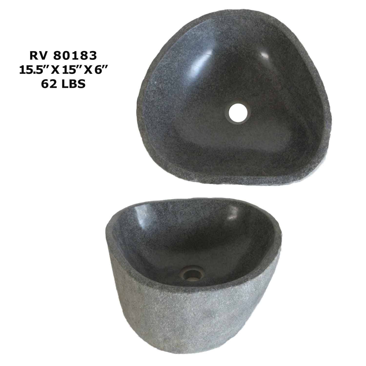 RV80183-Natural Stone Bathroom Sink Bowls - Kitchen Sink Basin