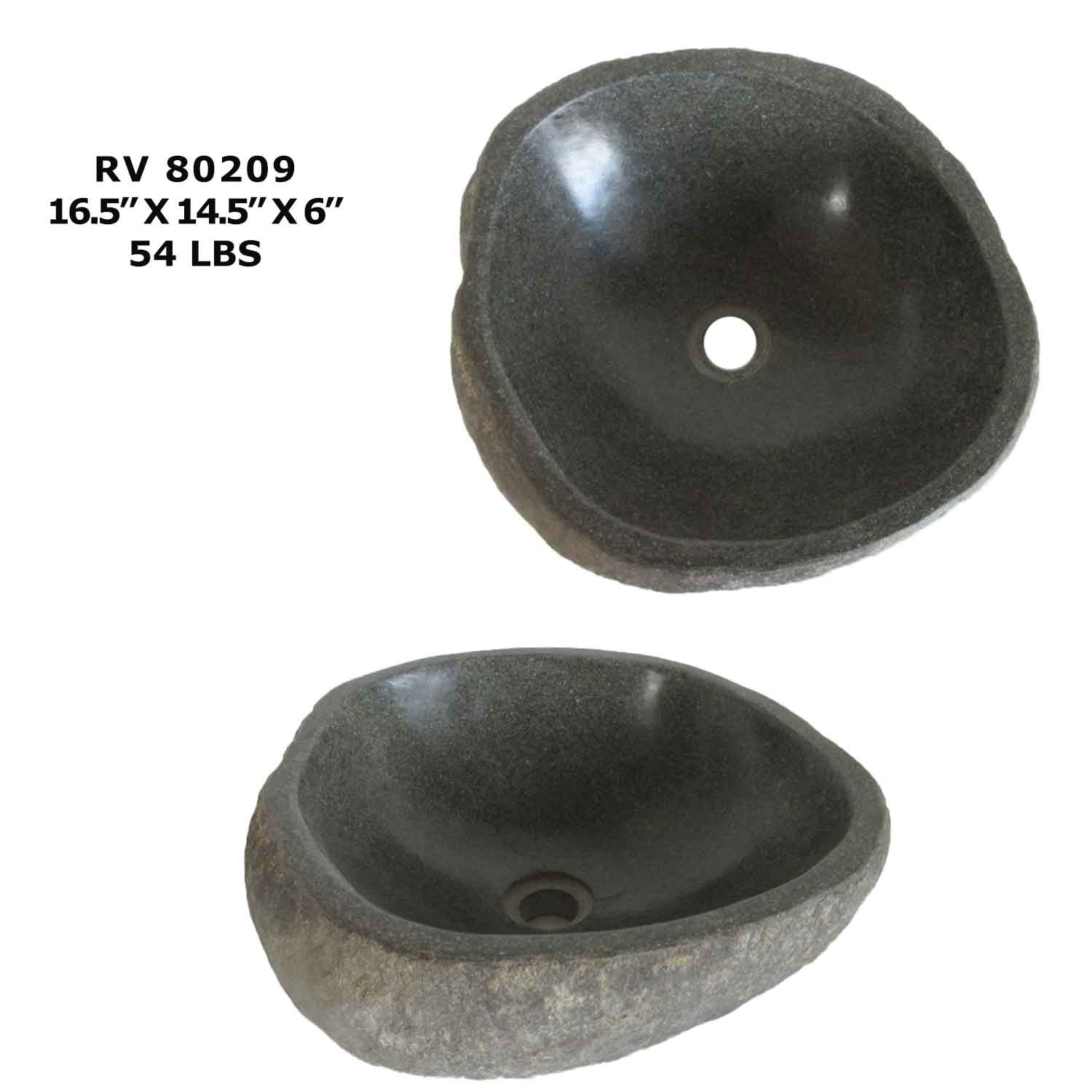 RV80209-Natural Stone Bathroom Sink Bowls - Kitchen Sink Basin