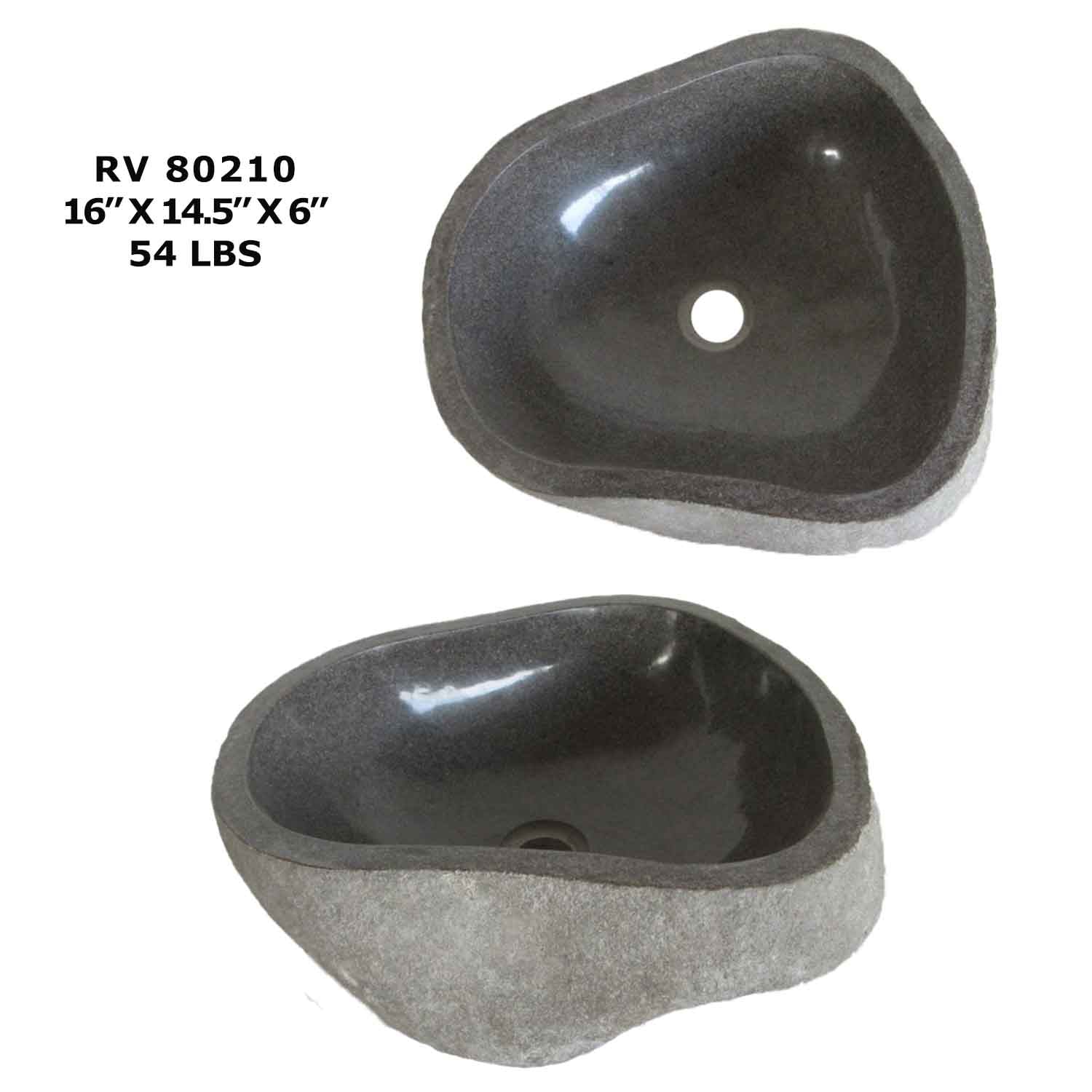 RV80210-Natural Stone Bathroom Sink Bowls - Kitchen Sink Basin