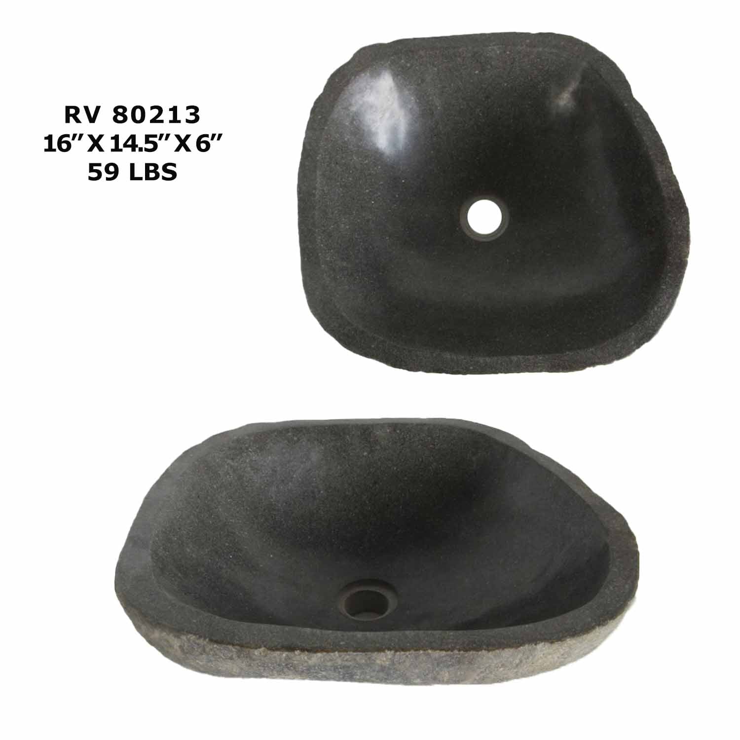 RV80213-Natural Stone Bathroom Sink Bowls - Kitchen Sink Basin